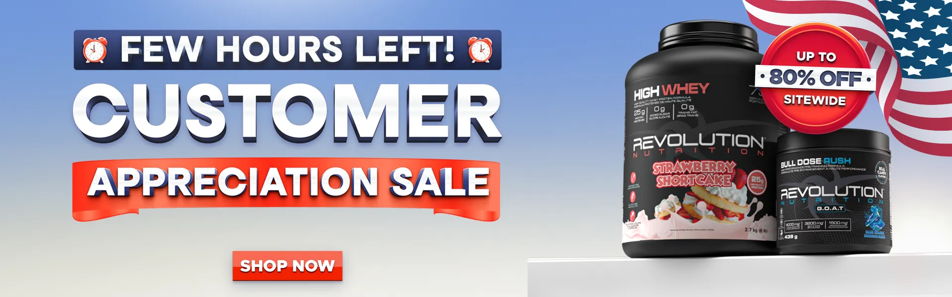 Customer Appreciation Sale - Up to 80% off - Shop Now