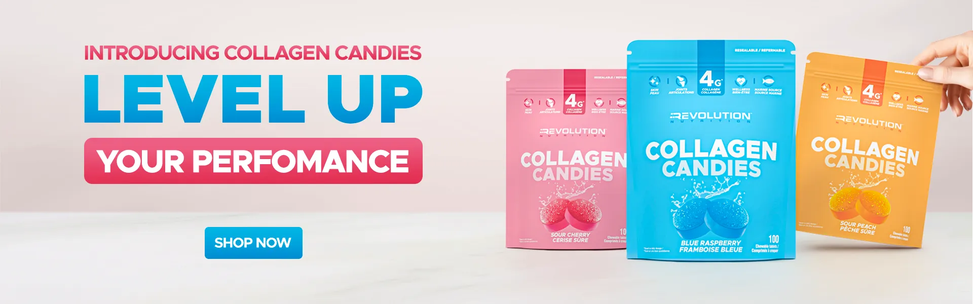 Revolution Nutrition Collagen Candies new product