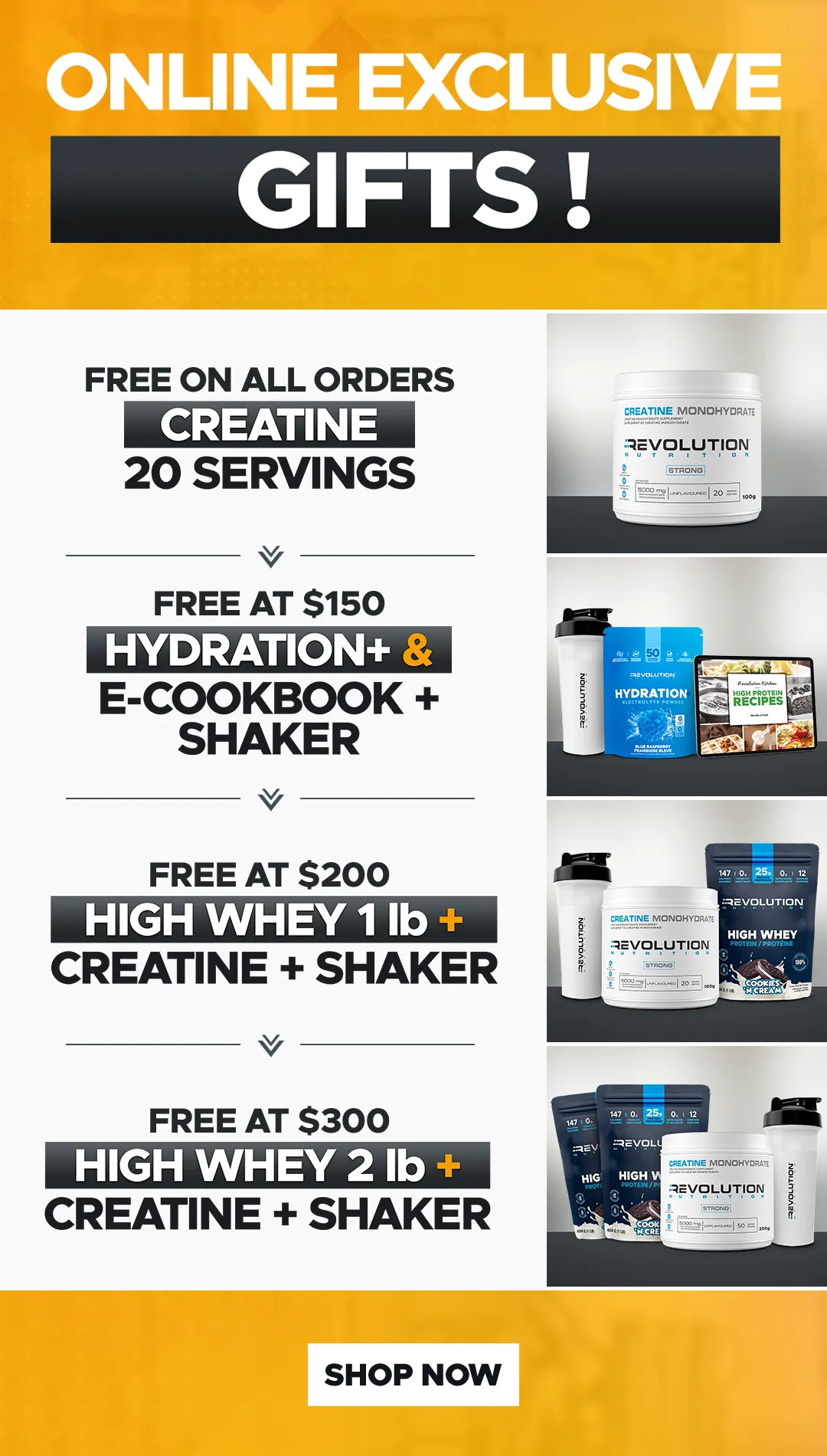 get free gift on tier from all orders up to 300$ with cyber monday