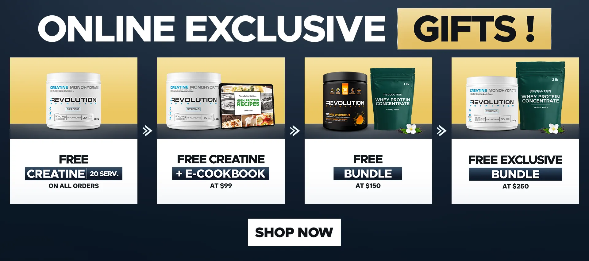 CYBER MONDAY - choose your gift across multiple tier