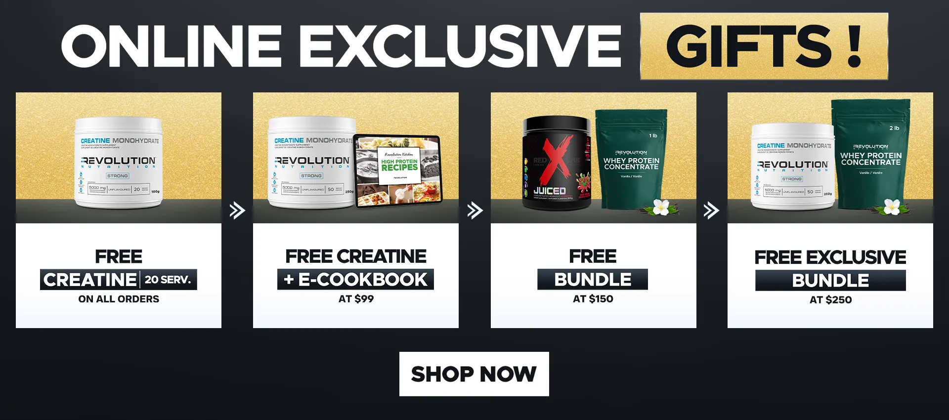 CYBER MONDAY - choose your gift across multiple tier