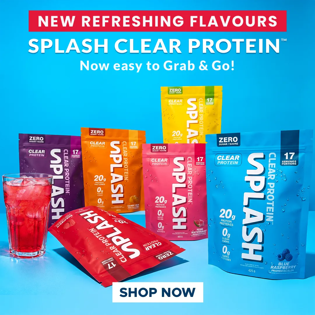 new splash clear protein, shop now