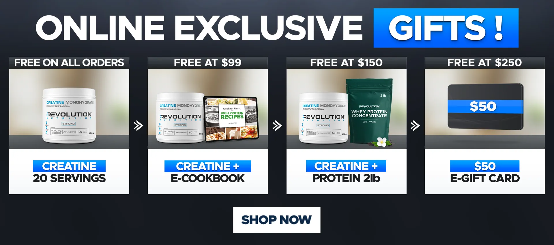 CYBER MONDAY - choose your gift across multiple tier