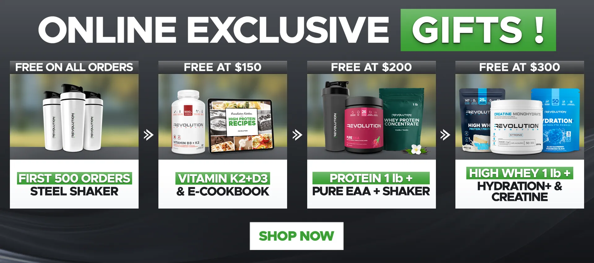 get free gift on tier from all orders up to 300$ with cyber monday