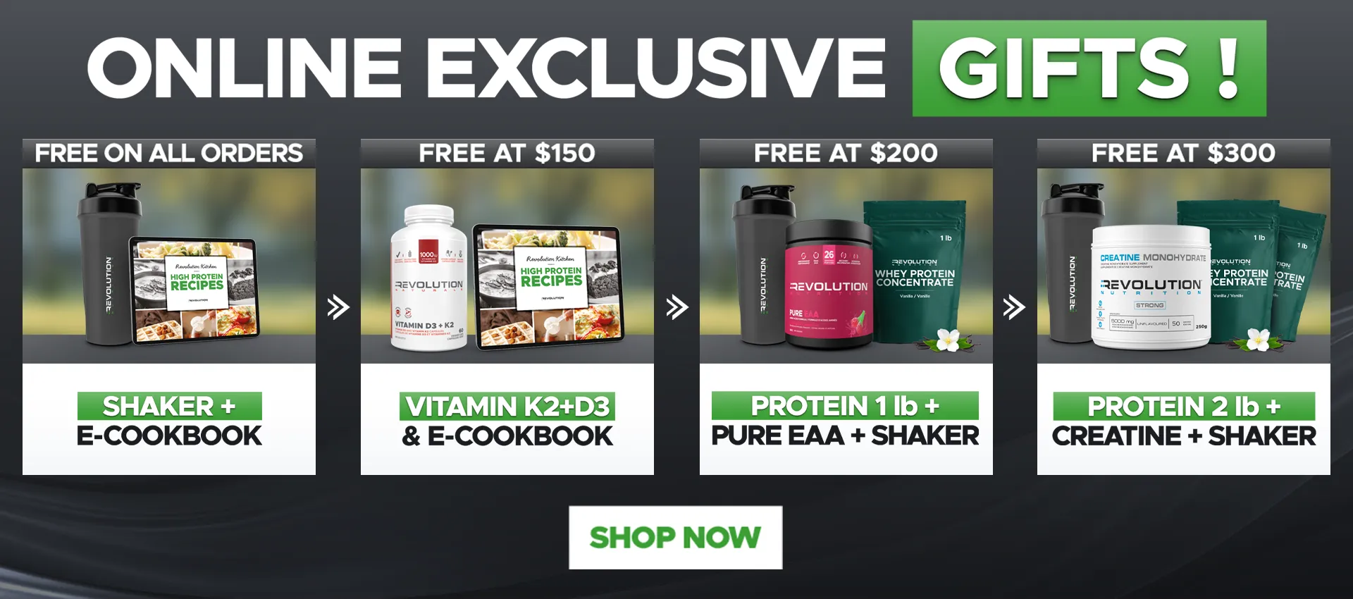 get free gift on tier from all orders up to 300$ with cyber monday