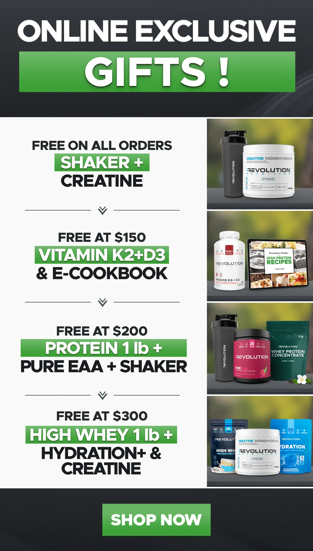 get free gift on tier from all orders up to 300$ with cyber monday