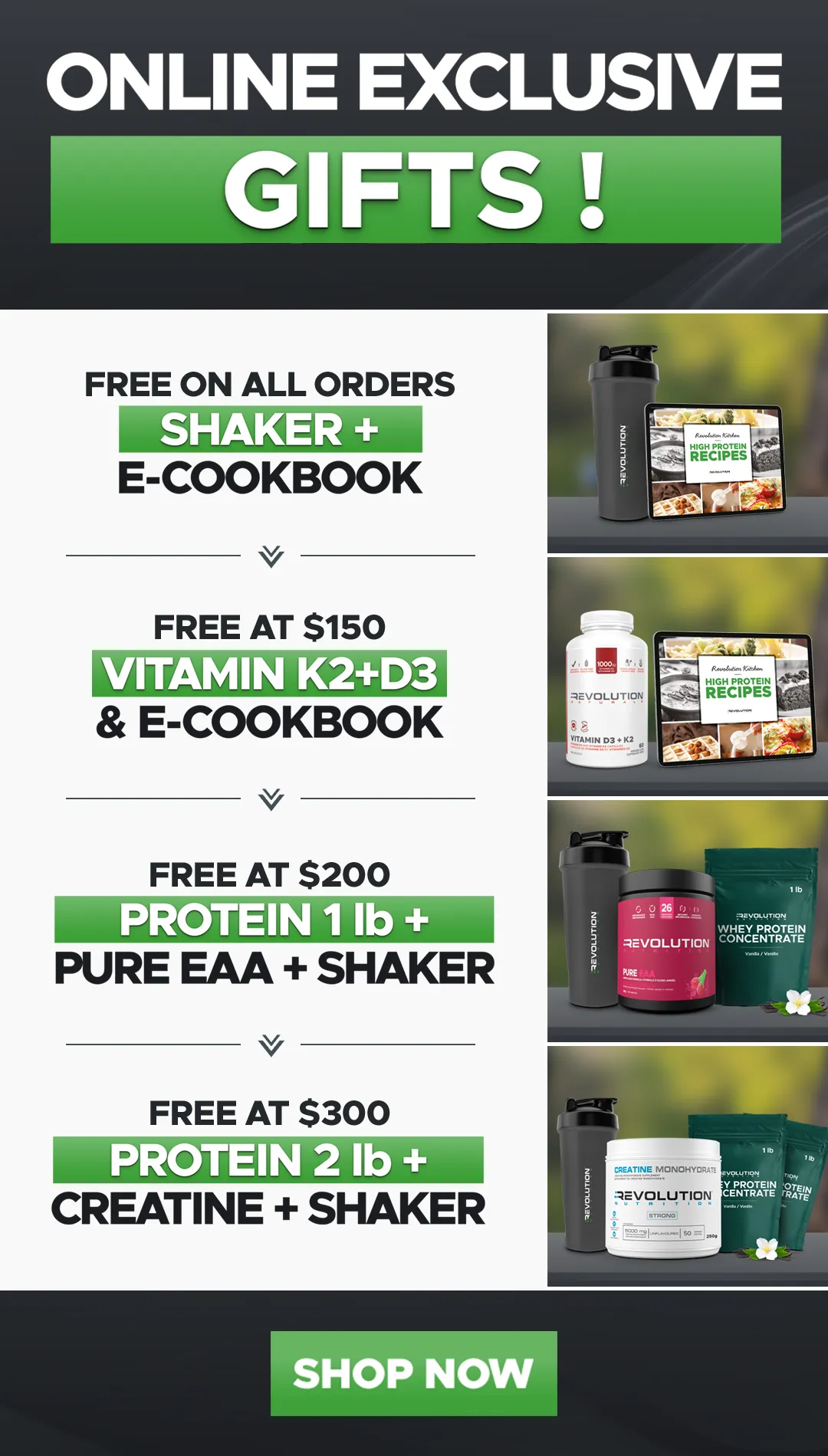 get free gift on tier from all orders up to 300$ with cyber monday