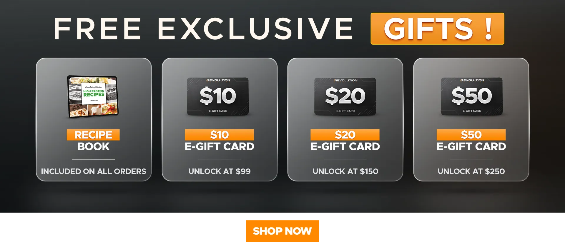 CYBER MONDAY - choose your gift across multiple tier