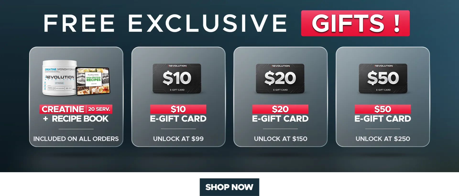 CYBER MONDAY - choose your gift across multiple tier