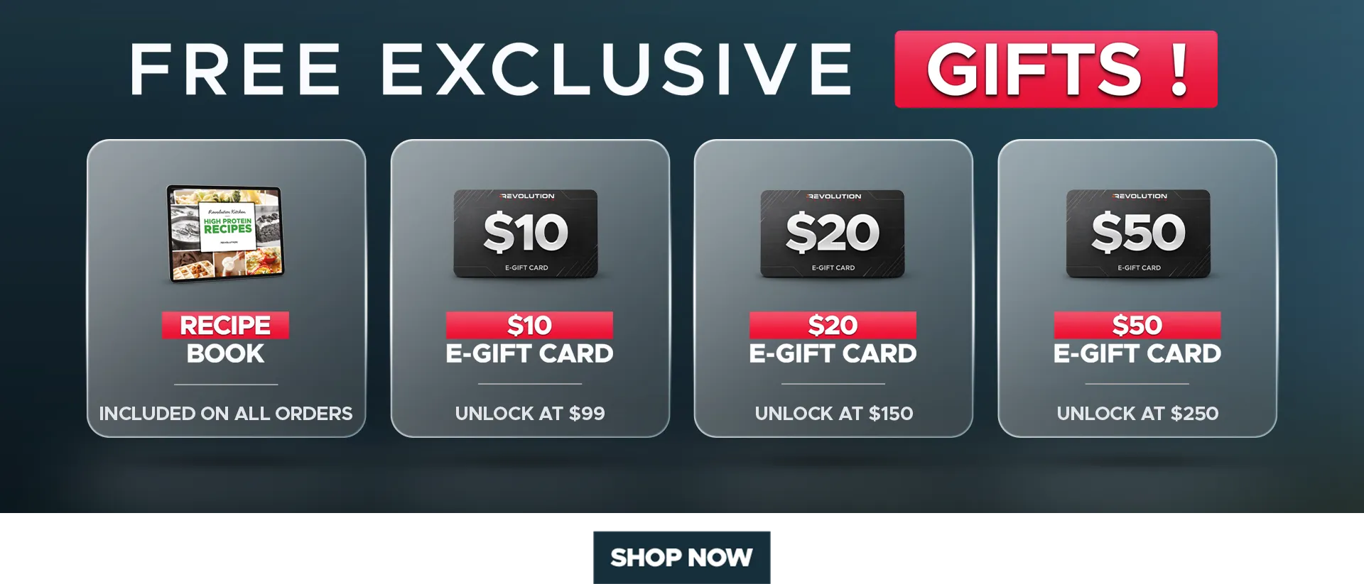 CYBER MONDAY - choose your gift across multiple tier