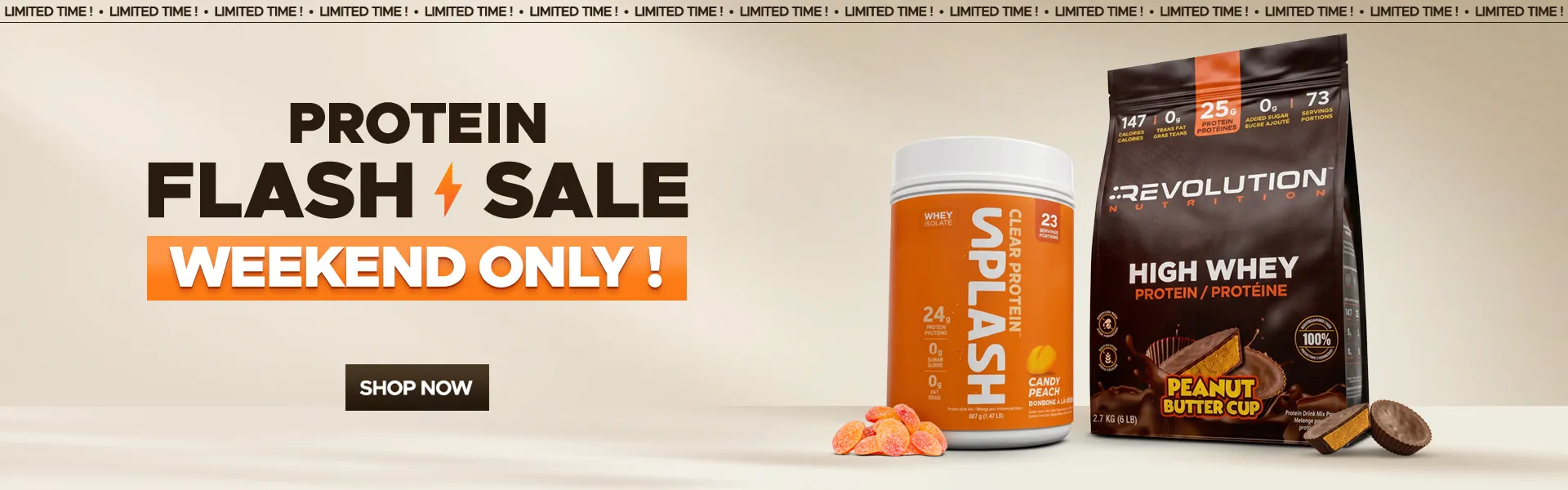 protein flash sale promo, shop now