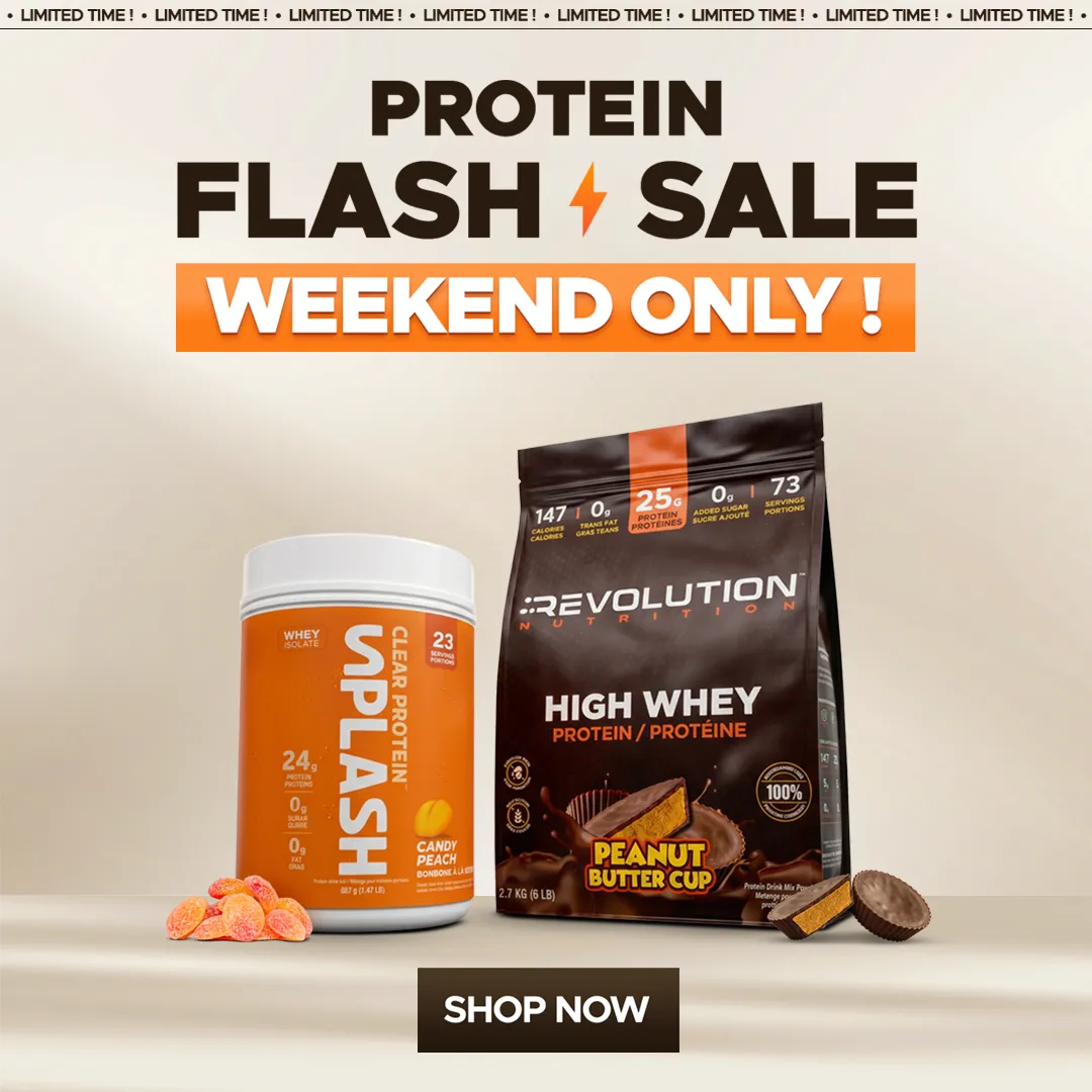 protein flash sale promo, shop now